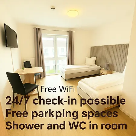 Hotell Sleep-station Boernsen Bei Hamburg 24h 3*